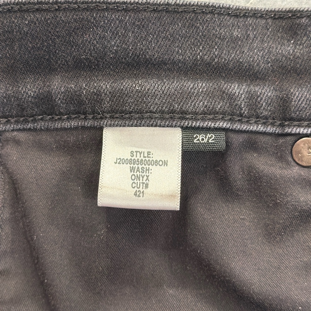 Veronica Beard Debbie Skinny Jeans - Onyx - Picture 5 of 8